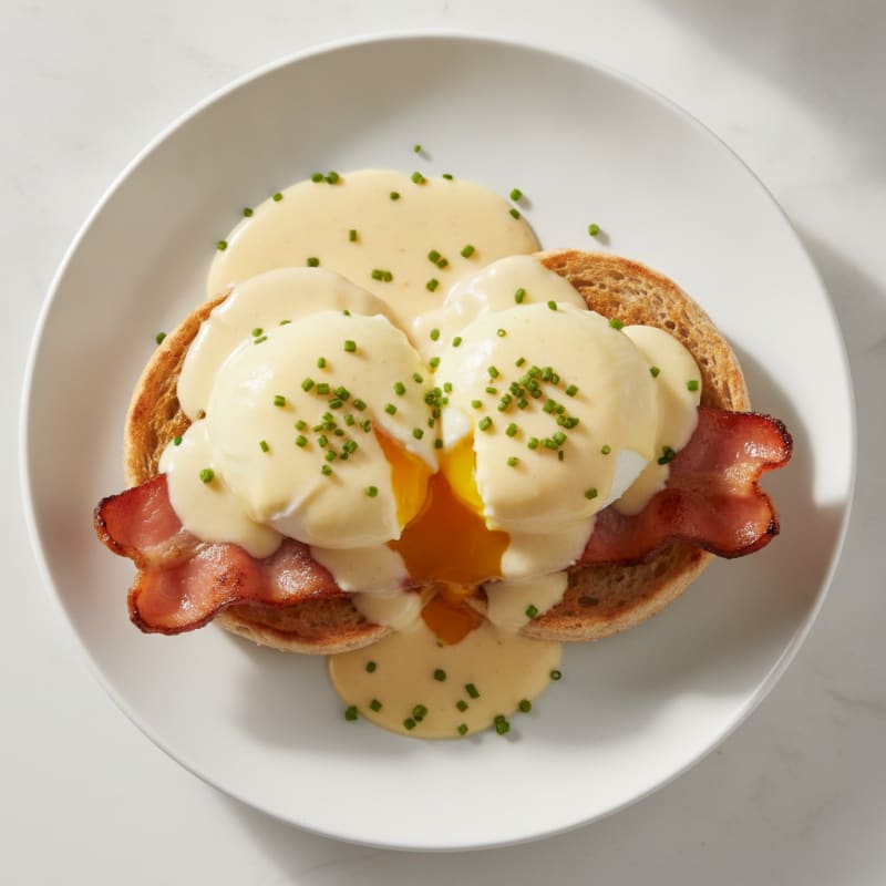 Classic Eggs Benedict with Hollandaise