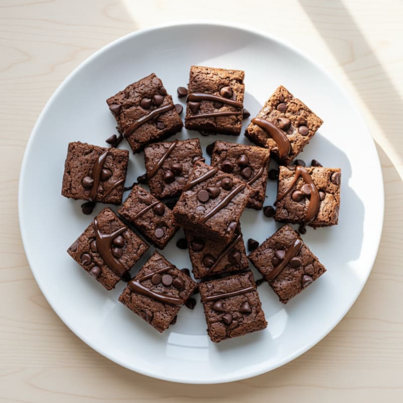 Fudgy Chocolate Brownie Bites