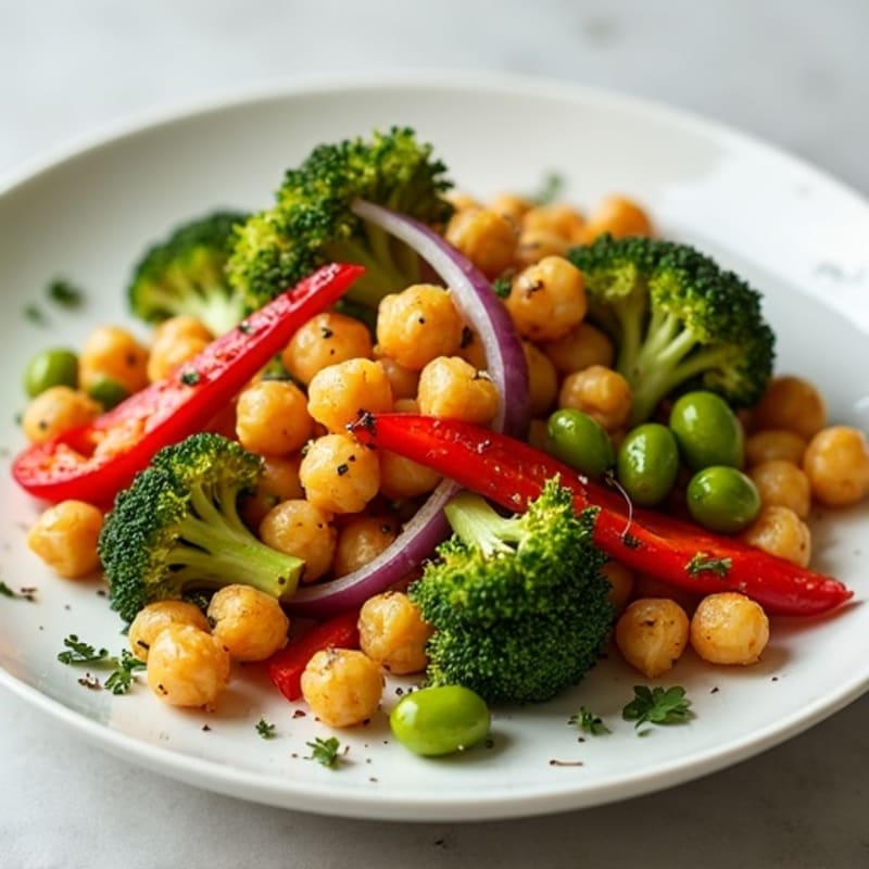 Crispy Air-Fried Herb-Roasted Vegetables