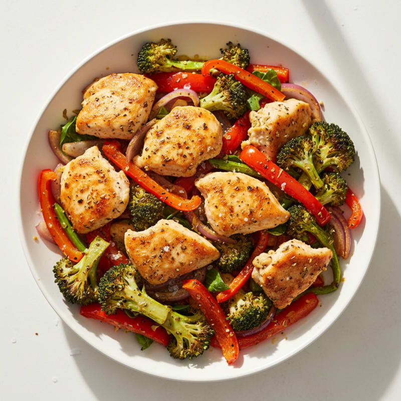 Zesty Lemon Herb Roasted Vegetables