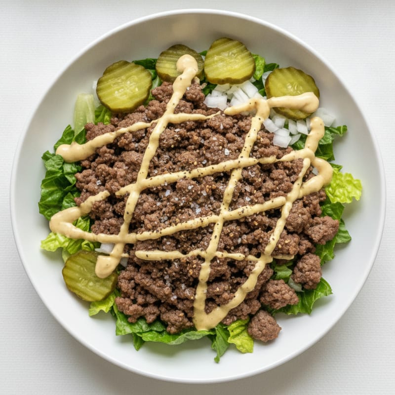 Big Mac Protein Bowl
