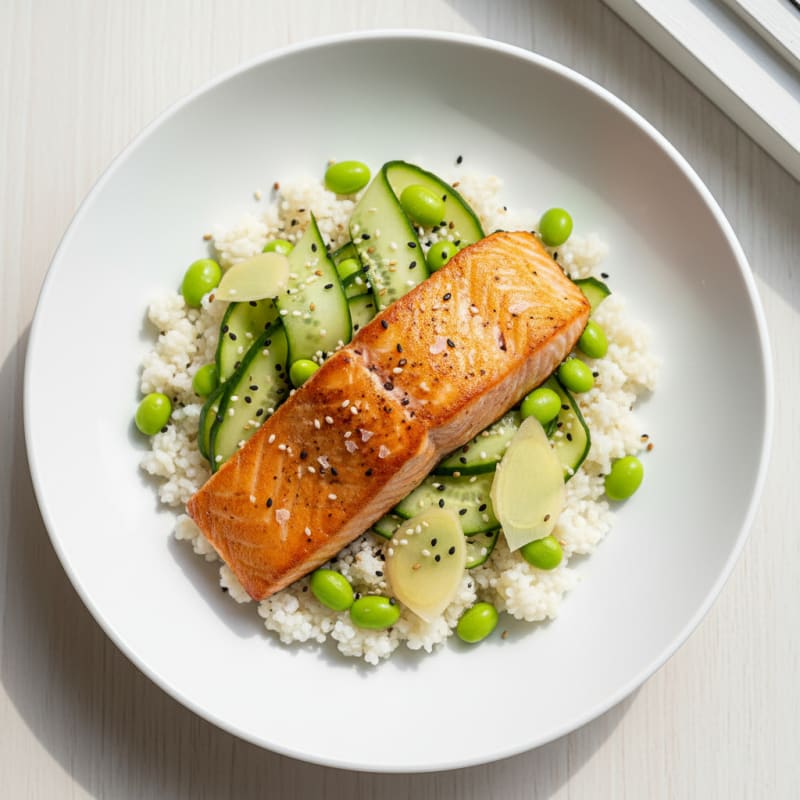 Salmon Sushi Rice Bowl