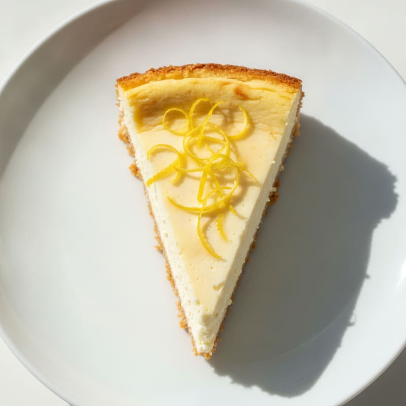 Creamy Greek Yogurt Protein Cheesecake