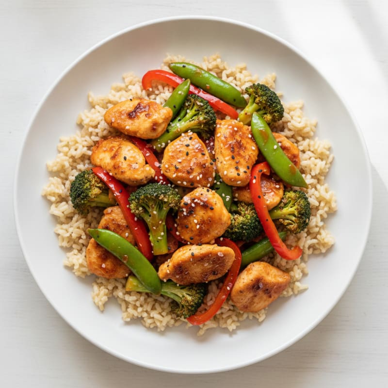 Spicy Gochujang Chicken Stir-Fry