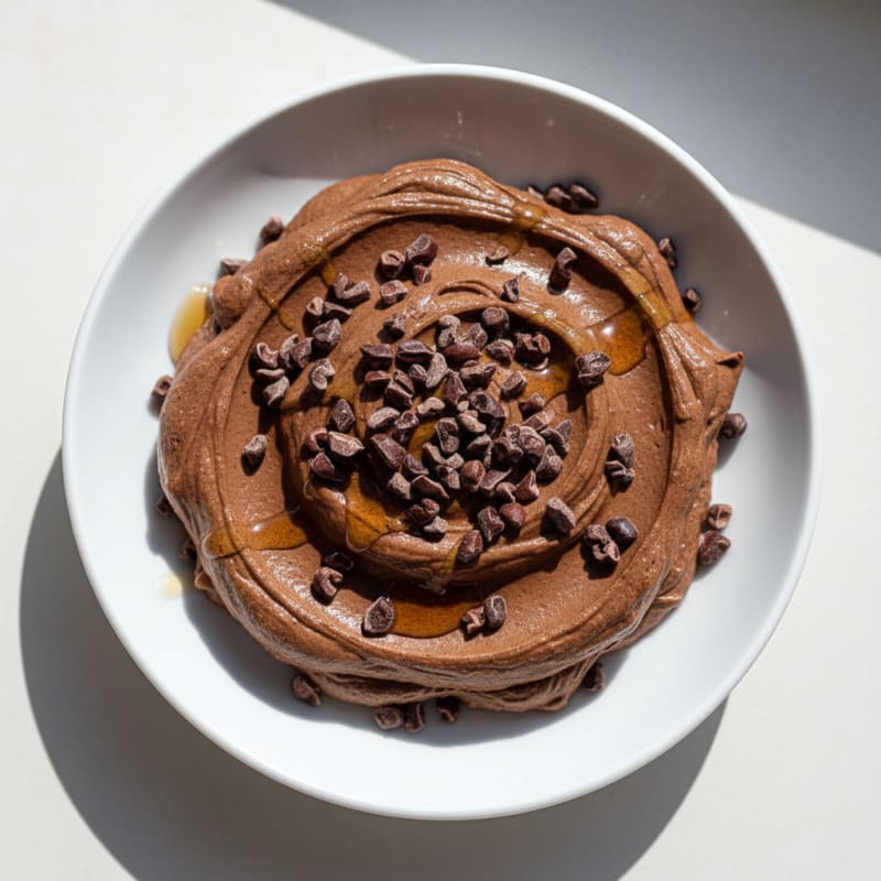 High-Protein Greek Yogurt Chocolate Mousse