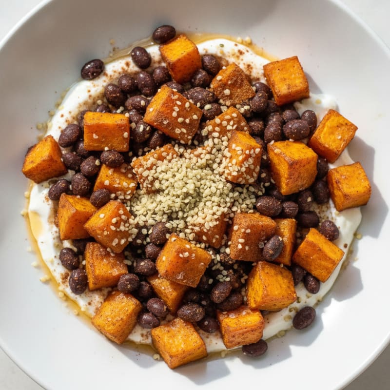 Sweet Potato and Black Bean Breakfast Bowl