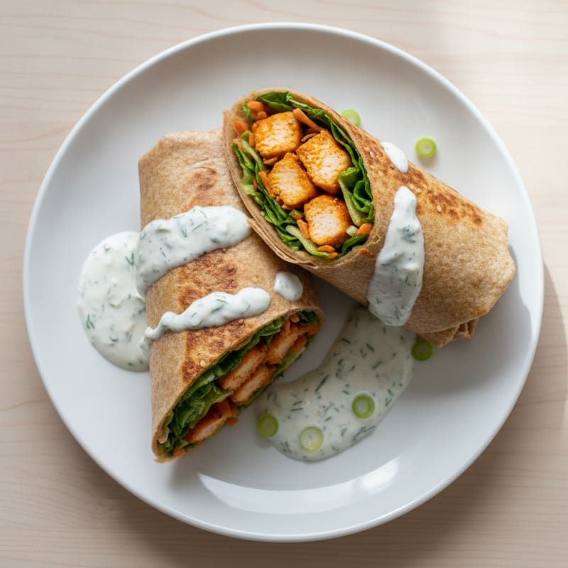 Buffalo Ranch Chicken Wrap