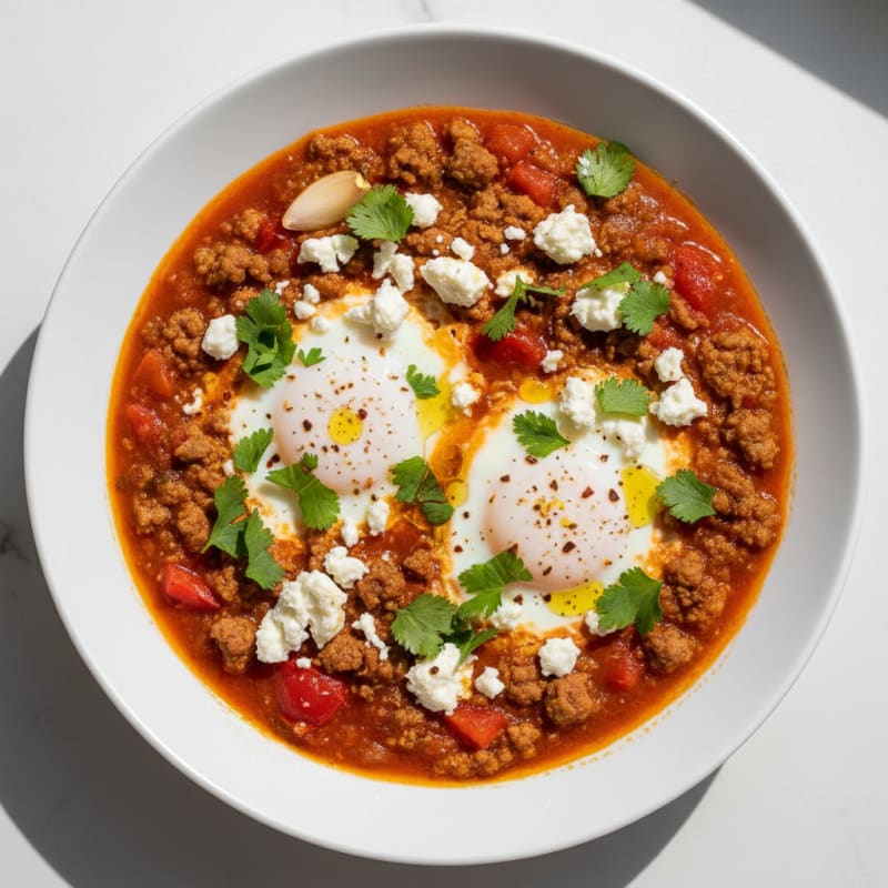 Shakshuka with Feta and Herbs