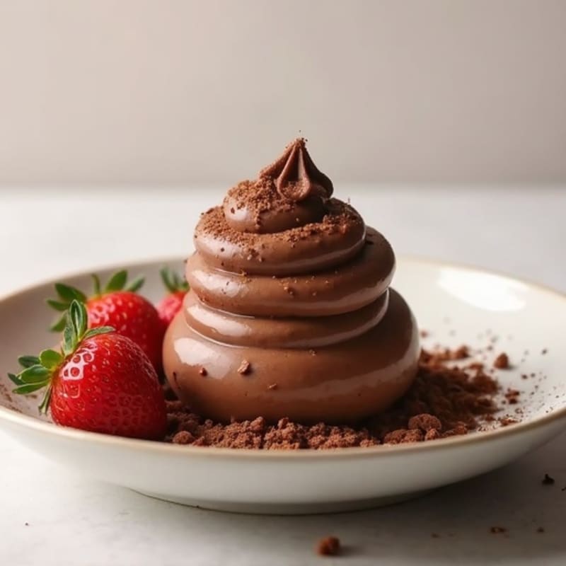Creamy Chocolate Protein Pudding with Silken Tofu