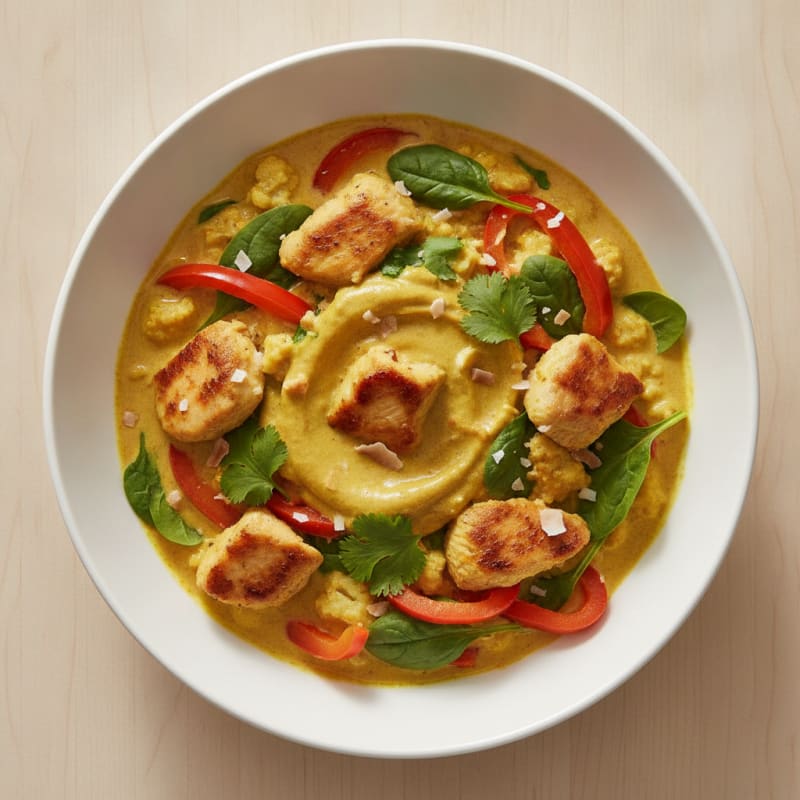 Golden Chicken Coconut Curry