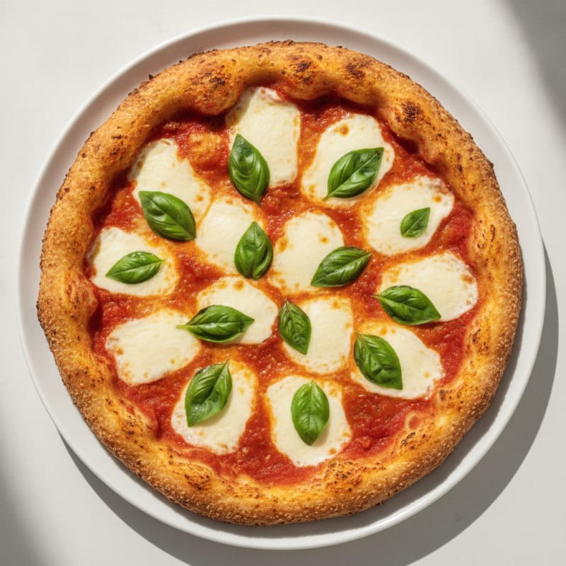Classic Margherita Pizza with Fresh Basil