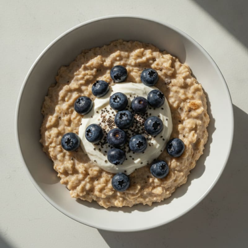 Blueberry Oatmeal Power Bowl