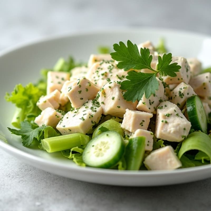 Creamy Fresh Herb Chicken Salad