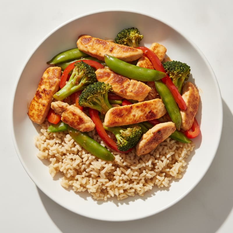 Teriyaki Chicken Stir-Fry with Vegetables