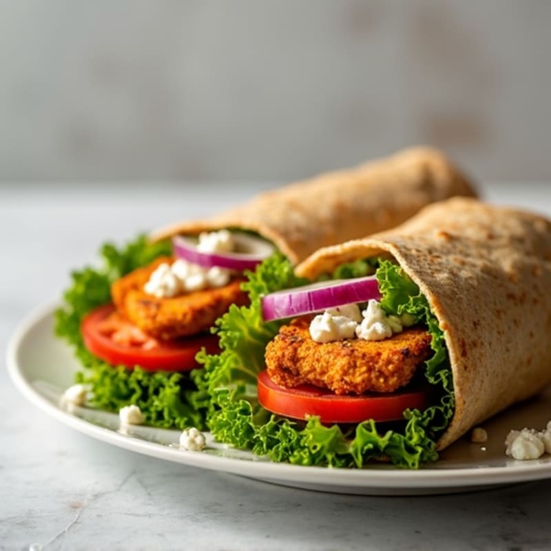 Crispy Buffalo Chicken Wraps