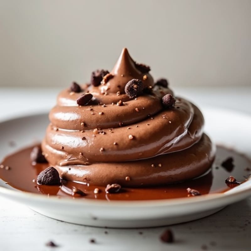 Silky Chocolate Protein Pudding with Greek Yogurt