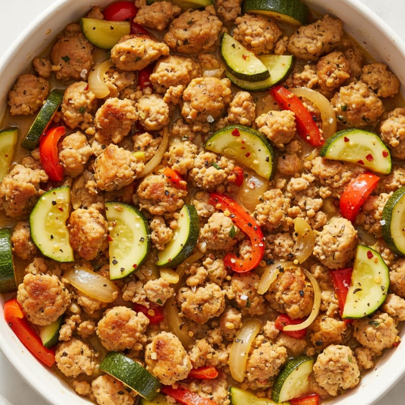 Zesty Turkey and Vegetable Skillet