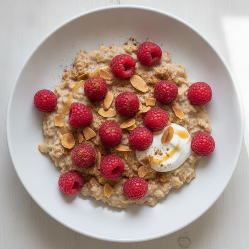 Berry-Almond Oatmeal Delight