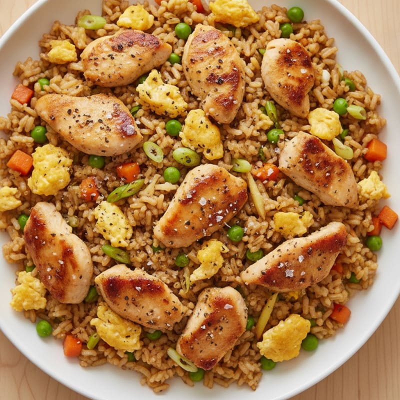 Chicken and Egg Fried Rice