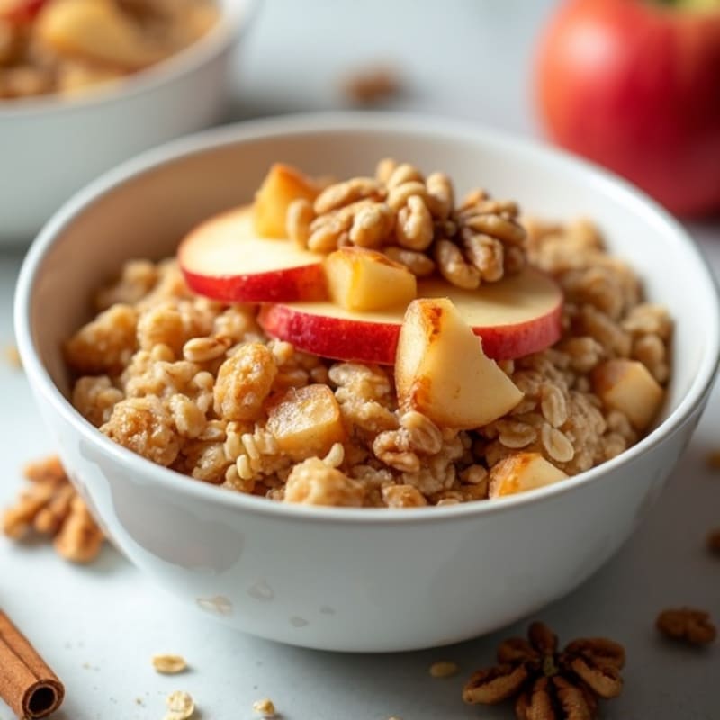 Baked Cinnamon Apple Oatmeal
