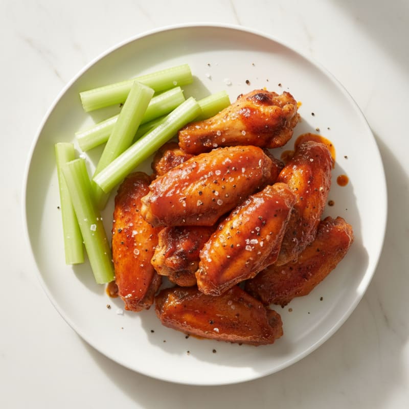 Spicy BBQ Chicken Wings