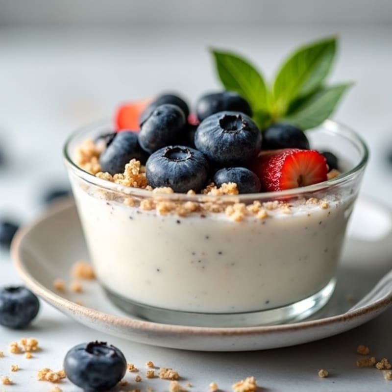 High-Protein Creamy Vanilla Chia Pudding