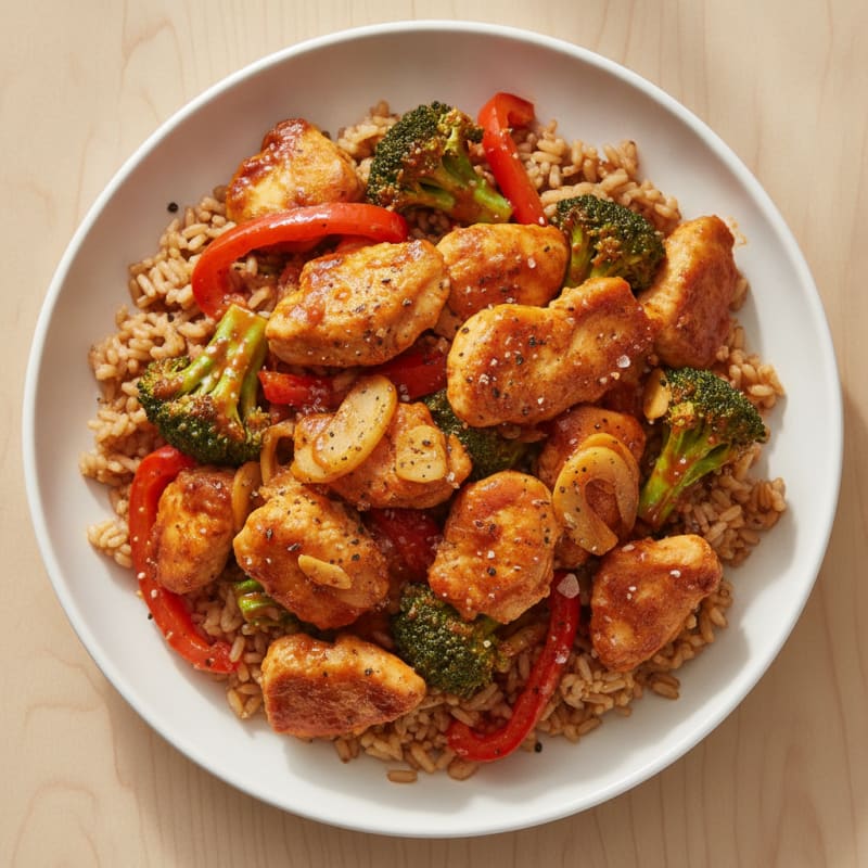 Spicy Gochujang Chicken Stir-Fry