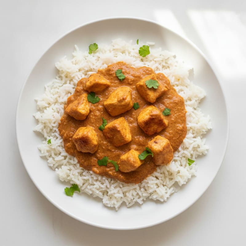 Chicken Tikka Masala with Basmati Rice