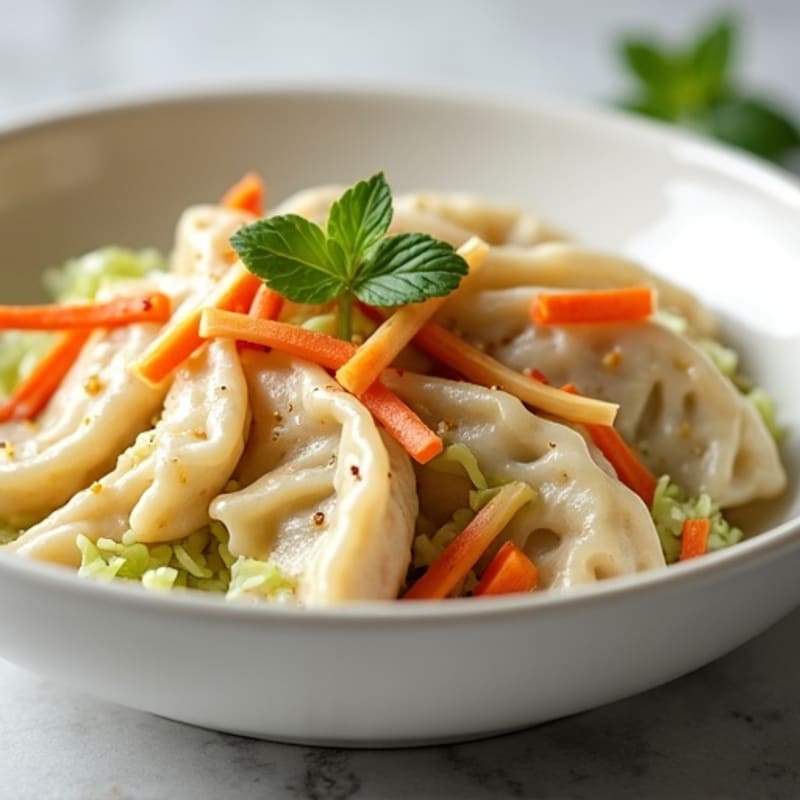 Creamy Chicken and Vegetable Dumplings