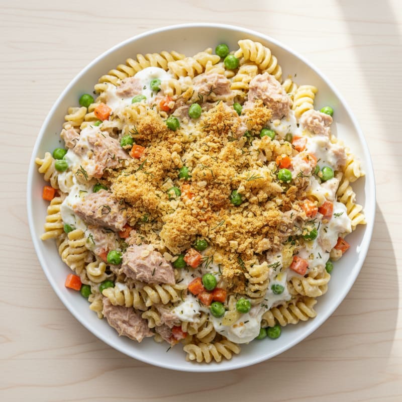 Creamy Tuna Pasta Bake