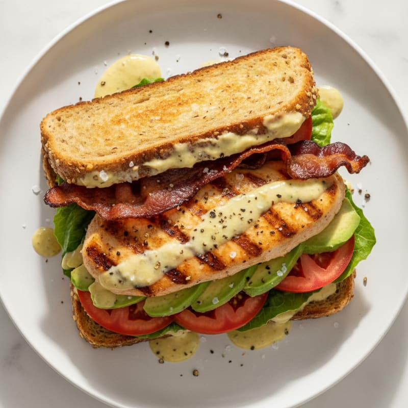 Chicken BLT with Garlic Aioli