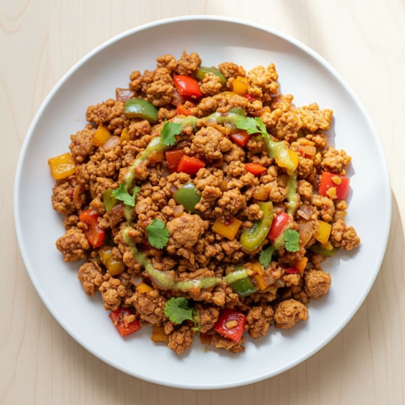 Zesty Turkey and Bell Pepper Skillet