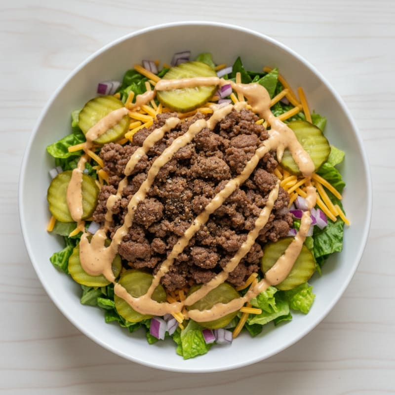 Big Mac Protein Bowl