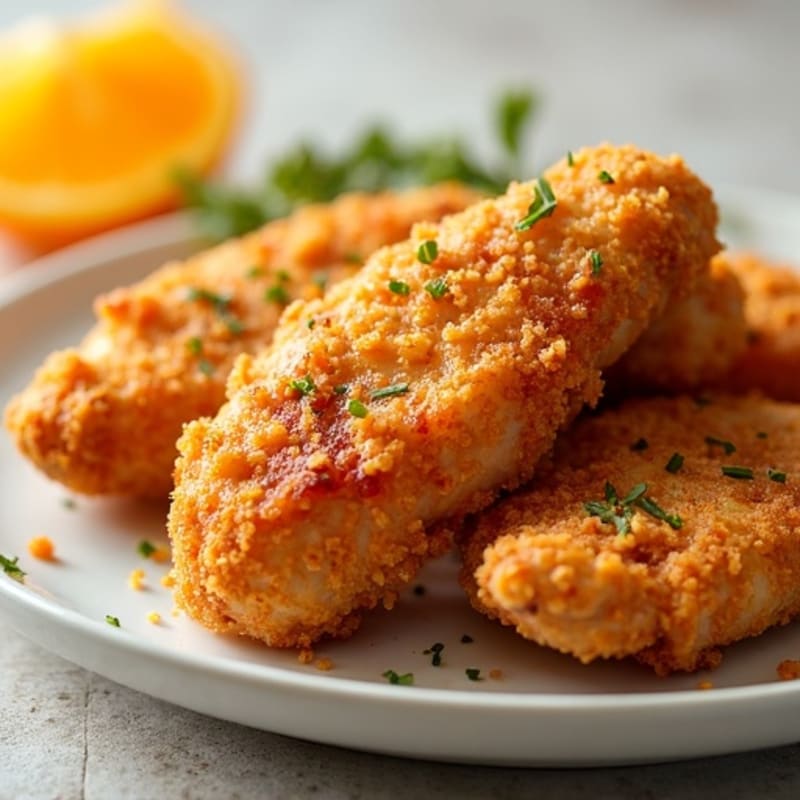 Crispy Air-Fried Orange Chicken
