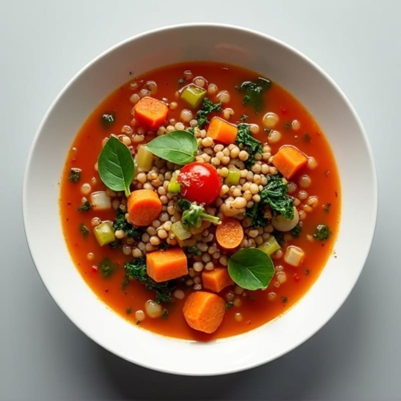 Hearty Lentil and Vegetable Soup