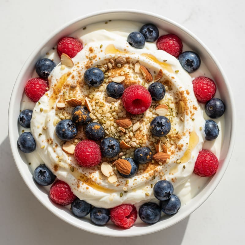 Quick Berry Yogurt Parfait