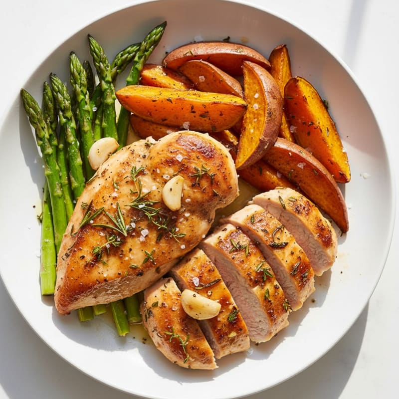 Garlic Herb Roasted Chicken