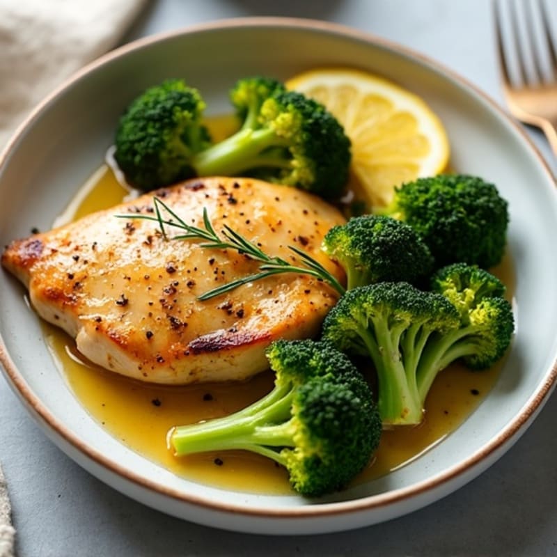 Sheet Pan Citrus-Garlic Chicken and Broccoli