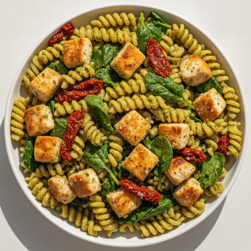 Pesto Chicken with Sundried Tomatoes