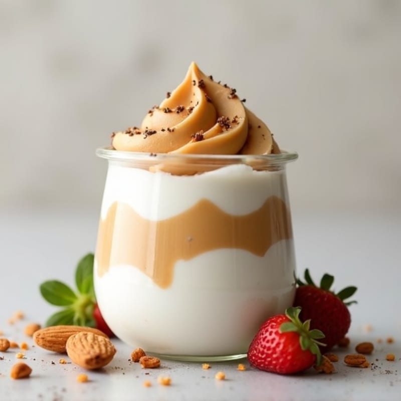 Creamy Greek Yogurt and Almond Butter Parfait