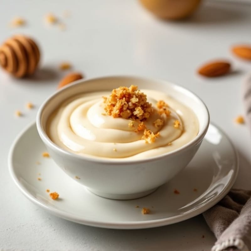 Creamy Greek Yogurt Protein Pudding with Almond Butter