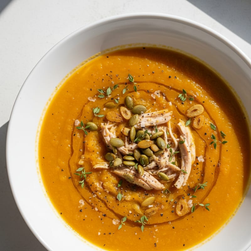 Creamy Roasted Butternut Squash Soup