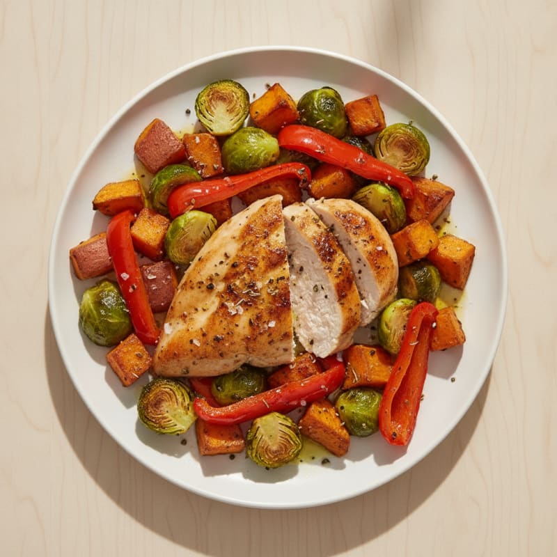 Roasted Chicken and Vegetable Medley