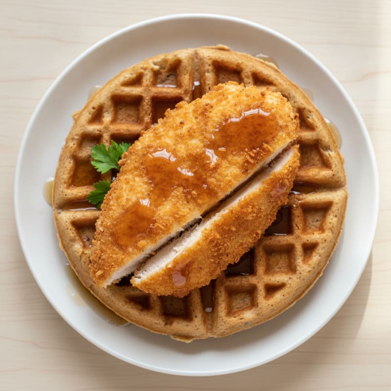 Golden Chicken & Waffles