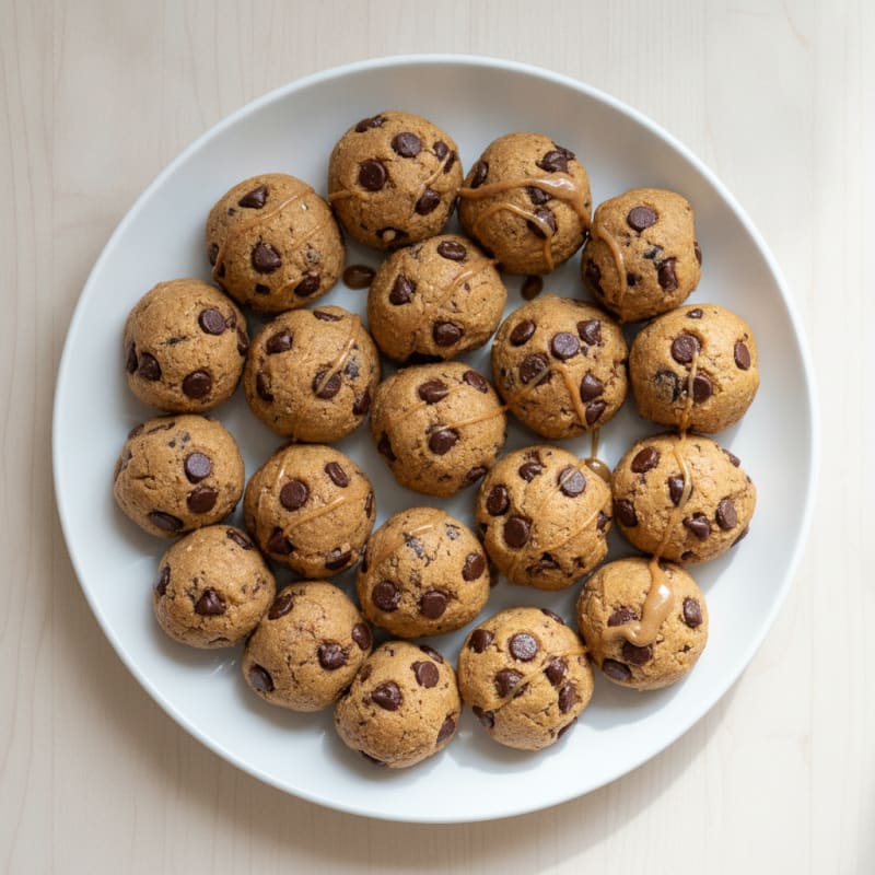 No-Bake Chocolate Chip Cookie Dough Bites