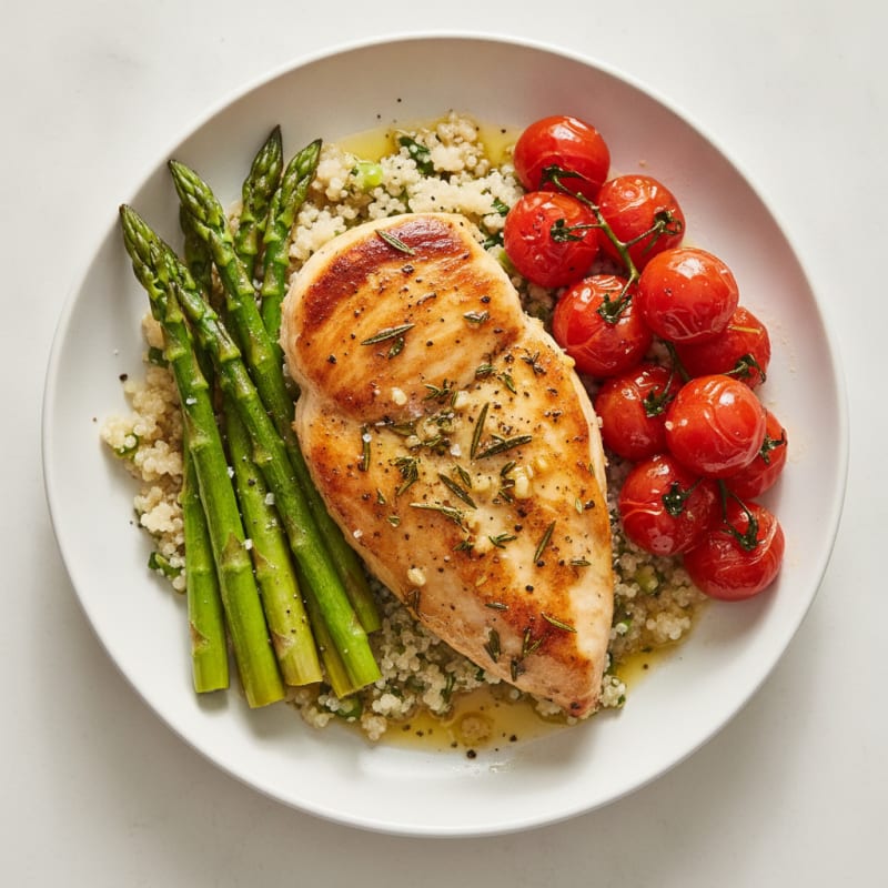 Pan-Seared Chicken Breast with Herbs