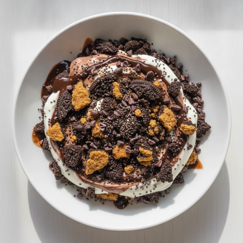 Oreo Cookies and Cream Parfait