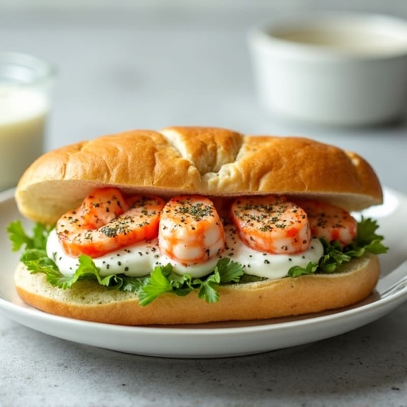 Lightened-Up Lemon-Herb Lobster Roll