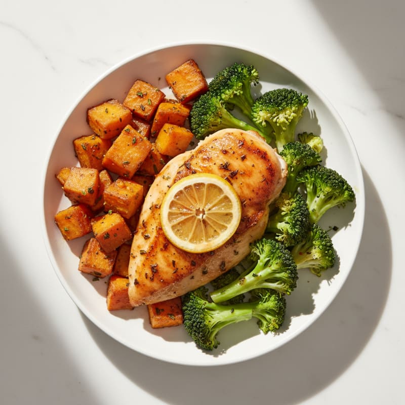 Tender Lemon-Herb Roasted Chicken