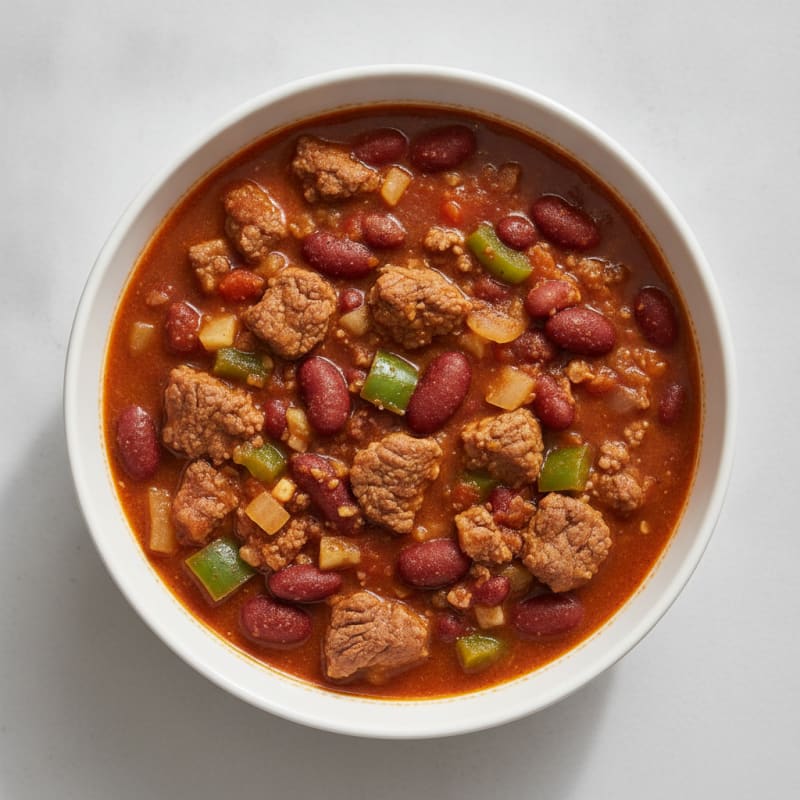 Hearty Beef and Bean Chili